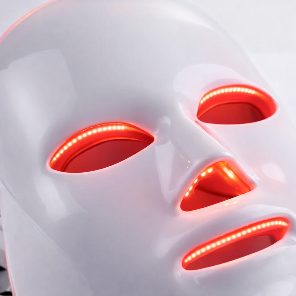 NovaNest: GlowPulse™ LED Skin Renewal Mask - Professional light therapy that helps support smoother, brighter, more youthful-looking skin from home.