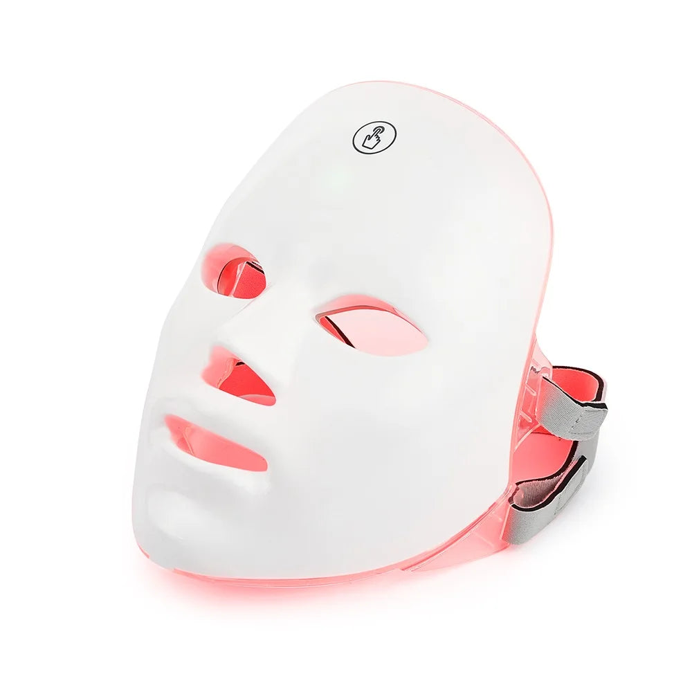 NovaNest: GlowPulse™ LED Skin Renewal Mask - Professional light therapy that helps support smoother, brighter, more youthful-looking skin from home.