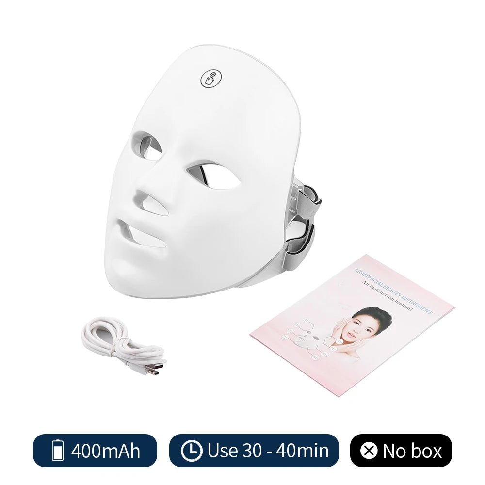 NovaNest: GlowPulse™ LED Skin Renewal Mask - Professional light therapy that helps support smoother, brighter, more youthful-looking skin from home.