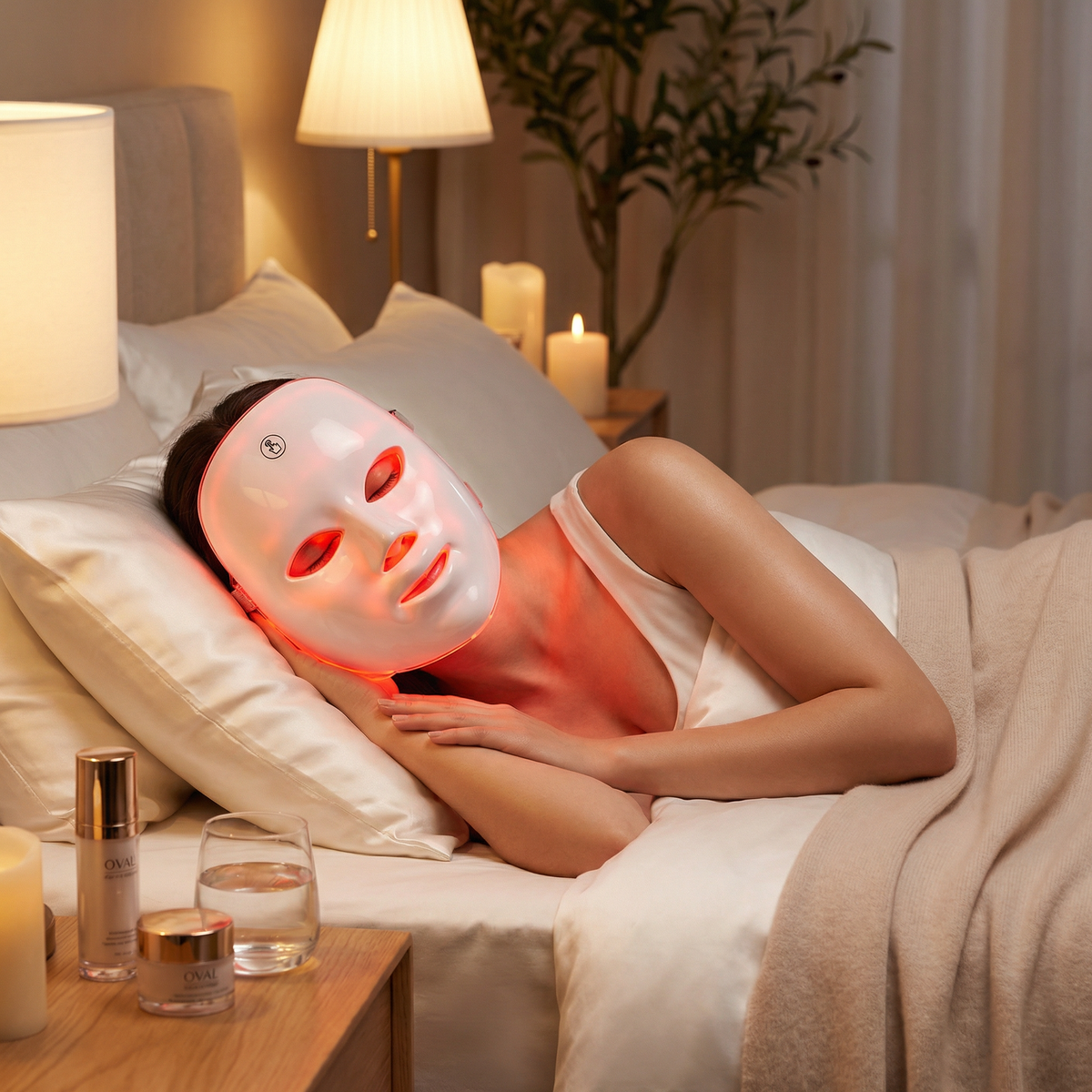 NovaNest: GlowPulse™ LED Skin Renewal Mask - Professional light therapy that helps support smoother, brighter, more youthful-looking skin from home.